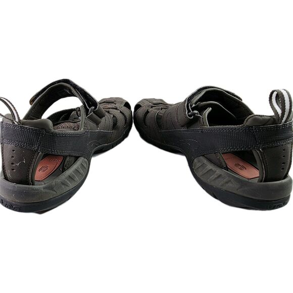 TEVA Men Shoe Dozer 4154 Brown Hiking Fishing Closed Toe Sandals Size 8
